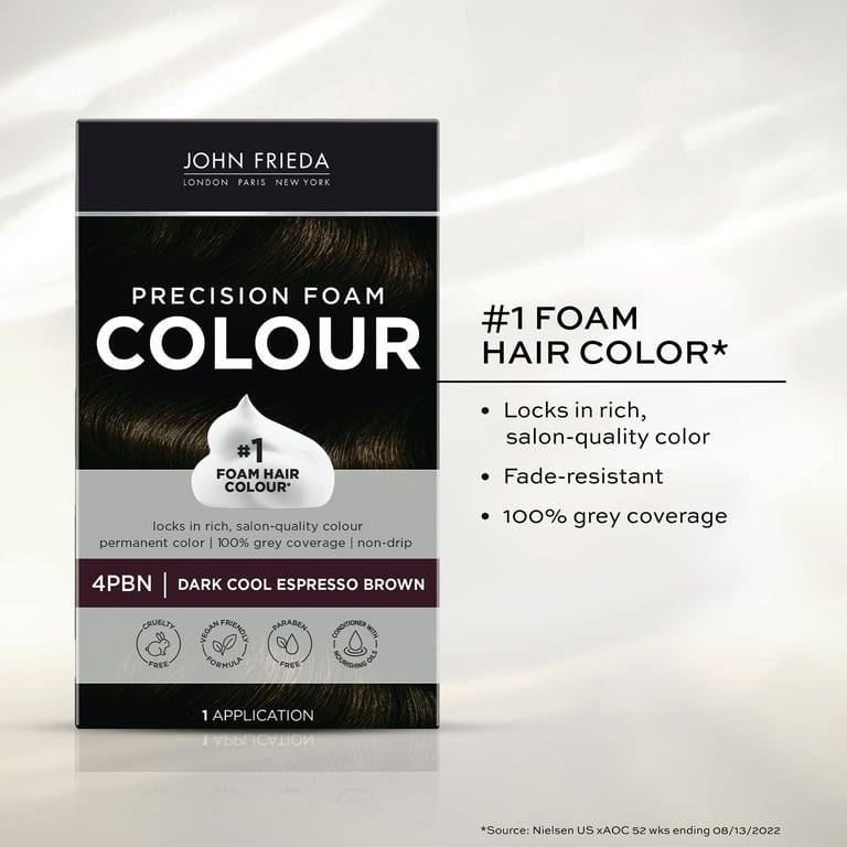 John Frieda Precision Foam Brown Permanent Hair Color Kit John Frieda Precision Foam Brown Permanent Hair Color Kit