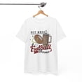 thumbnail image 4 of Hot mess always stressed football mama Sipper 4 mom gift Unisex Cotton Tee, 4 of 8