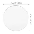thumbnail image 3 of 10pcs Small Mirror Sheets Makeup Mirrors Craft Mirrors DIY Makeup Glass Mirror Supplies, 3 of 8