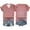 Red, variant on Vetement Femme ete 2025 Women Casual Double Gradient Printed Short Sleeved Let Them Misunderstand You V Neck T Shirt Women Workout Shirt plus Size T Shirts Tech Pack Short Sleeve Casual Tee Big XL