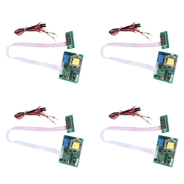 4X -16 220V Arcade Conmutador de Monedas Tablero del Temporizador Tablero de Control Fuente de Alimentación para Aceptador de Monedas Operado con Monedas