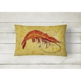 thumbnail image 2 of Carolines Treasures 8126PW1216 Shrimp Canvas Fabric Decorative Pillow, 12H x16W, multicolor, 2 of 3