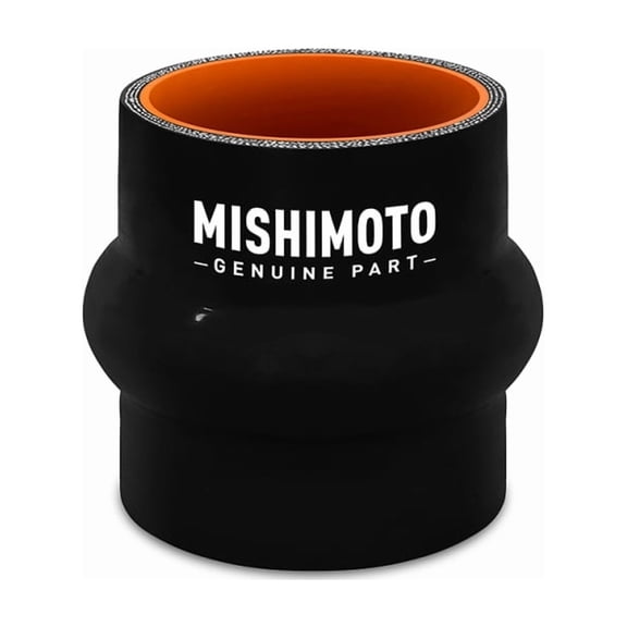 Mishimoto MMCP-3HPBK Hump Hose Coupler, 3" Black
