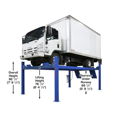 thumbnail image 2 of Atlas Automotive Equipment PVL14 Platinum 4-Post Commercial Grade Vehicle Lift, 10’ Minimum Ceiling Height, ALI Certified, 14,000lb, Extra Tall/Wide, High Strength Cable System, ALLY Power Unit, 2 of 11