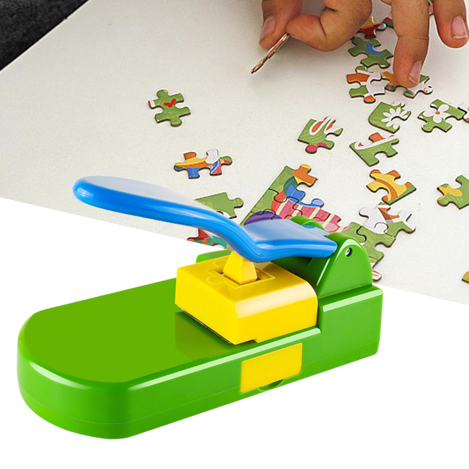 HOMYL DIY Puzzle Tool Paper Cutting Machine Puzzle Maker Machine for Kid Classroom Green
