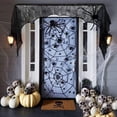 thumbnail image 6 of Vorkoi Halloween Cobweb Fireplace Scarf, Black Lace Spiderweb Mantle Scarf for Halloween Home Party Supplies, 18 x 96 inch, 6 of 6