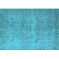 thumbnail image 1 of Ahgly Company Indoor Rectangle Oriental Light Blue Industrial Area Rugs, 7' x 10', 1 of 4