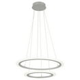 thumbnail image 2 of George Kovacs Discovery 23 3/4" Wide Silver 2-Tier LED Pendant Light, 2 of 2