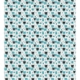 thumbnail image 3 of Ambesonne Winter Duvet Cover Set, Bear Portraits Wilderness, 2-Calking, Teal Charcoal Grey White, 3 of 3
