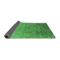 thumbnail image 2 of Ahgly Company Indoor Square Oriental Emerald Green Industrial Area Rugs, 7' Square, 2 of 4