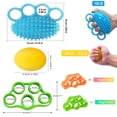 thumbnail image 2 of Juego de 4 pelotas de ejercicio manual Qihengzhijia para aliviar el dolor de muñeca, 2 of 8