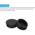 thumbnail image 4 of Silicone Snap in Locking Hole Plugs,Rubber Panel Seal Cover Flush Type Panel Round for Kitchen Rubber Bulkheads Waterproof Sealing Plugs,2PCS 48.6MM, 4 of 7