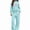 Light Blue, variant on ITSAME Girls 2-Piece Letter Print Hooded Sweatshirt and Wide Leg Pants Set Fleece-Lined Warm Outfit Size 9
