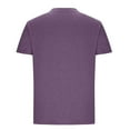 thumbnail image 4 of Gymvis Mens Shirts,T Shirts for Men,Short Sleeve Business,Purple, 4 of 5