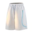 thumbnail image 2 of IhhxPro Men's Running Shorts with Elastic Waist and Multi-Pockets, Men Quick Dry Athletic Lightweight Breathable Loose Fit for Gym Training Jogging Summer S-2XL, 2 of 6