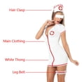 thumbnail image 4 of Traje de uniforme sexy para mujer, vestido con cremallera, disfraz de Cosplay, juego de roles Inevent XX000151-00, 4 of 7