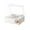 White, variant on Byujiro New Vintage Vinyl Bluetooth Audio and Alarm Clock Vintage Phonograph Bluetooth Speaker Glue Wireless Charging Card Bluetooth Audio Phonograph Gift