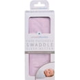 thumbnail image 2 of Miracle Blanket Swaddle Wrap - Boy, Girl, or Neutral Receiving Baby Blanket - Soft, Wearable Sleep Sack Essential for Newborns and Infants (Garden Pink), 2 of 4