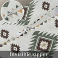 thumbnail image 7 of Sage Green Aztec Throw Pillow Cover 16 x 24 Inch Decorative Pillow Cover Southwest Boho Ethnic Chic Motifs Lumbar Pillowcase Seasonal Rectangle Cushion Case for Couch Sofa Bed Living Room, 7 of 7