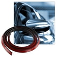 thumbnail image 6 of 1.8M Rubber Car Front Hood Windshield Seal Strip Moulding Wind Deflector Trim, 6 of 8