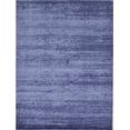 thumbnail image 1 of Unique Loom Del Mar Collection Contemporary Transitional Area Rug, 9 x 12 Feet, Navy Blue/Blue, 1 of 2