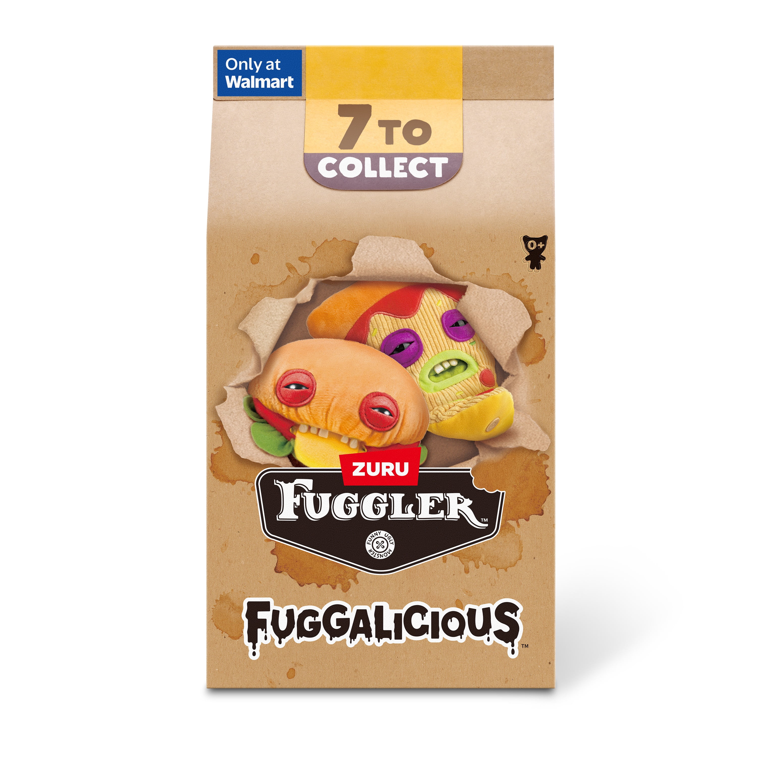 Fuggler Fuggalicious 9 inch (Assorted), Funny Ugly Monster Stuffed Animal Toy by ZURU