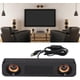 thumbnail image 2 of Laptop Speakers, Wired Speakers with HiFi Stereo Subwoofer, USB Powered Mini Soundbar Speakers for TV, Computer, Tablet, Phone, 2 of 5