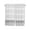 Gray, variant on Tier Curtains 45 Inches Long, Brown Stripe Window Treatment Curtain Drapes, Modern Rustic Horizontal Brown Striped Window Half Privacy Curtains for Bedroom Bathroom, 42"x45", 2 Panels
