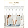thumbnail image 3 of HOTAPEI Womens Plus Size Tops Lace Swiss Dot Blouse Summer Sexy V Neck T Shirts Short Sleeve Tops Purple Blouses for Women Plus Size, 3 of 3