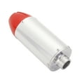thumbnail image 4 of Exhaust Pipe, Dirt Bike 28mm Muffler Fit Dirt Bike ATV Pipe Muffler Bike Pipe Muffler Quad 110cc 125cc, 4 of 6