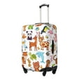 thumbnail image 2 of Easygdp Animal Cartoon Style Double-Sided Printed Elastic Suitcase Protective Cover,Invisible Zipper, Business Trip Luggage Cases,Washable And Resistant To Falling -Large, 2 of 9