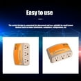 thumbnail image 4 of NARABB The 120V Voltage Surge Protector Is Suitable For Small Power Devices Such As Household Televisions Computers And Refrigerators., 4 of 7