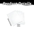 thumbnail image 3 of Clear Index Dividers for Binders, PP 5 Tab File Separators with 11 Hole Punched, Pre Printed A4 Inserts for Document Classification, 3 of 5