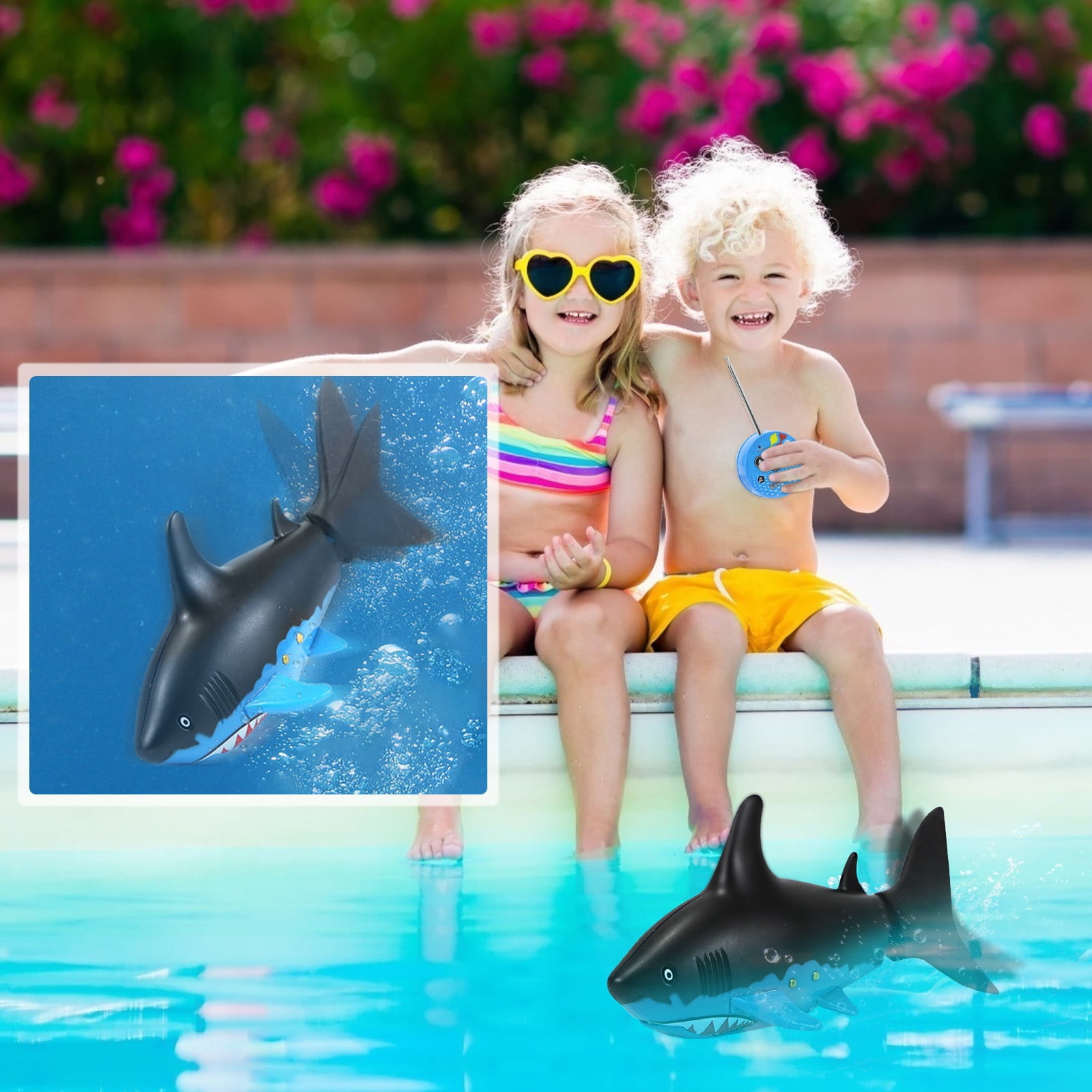 Waterproof Remote Control Shark Toy for Year Olds Kuwait Ubuy
