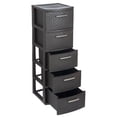 thumbnail image 4 of MQ INFINITY Armoire de Rangement 5 Tiroirs en Espresso, 4 of 6