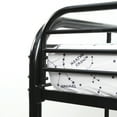thumbnail image 6 of Furniture of America Wade Transitional Metal Bunk Bed, Twin/Full, Black, 6 of 8