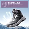 thumbnail image 2 of Botas de Senderismo para Mujer NORTIV 8 Impermeables con Soporte de Arco 5.5, 2 of 8