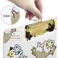 thumbnail image 4 of FMSHPON Cat Hug Fish Clipboard Hardboard Wood Nursing Clip Board and Pull for Standard A4 Letter 13x9 inches, 4 of 8