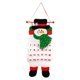 thumbnail image 1 of Adviento De Navidad De Fieltro, Calendario De Adviento De Fieltro De Papá Noel Para Colgar En La Pared, Calendario De Cuenta Atrás De 24 Días Para Decoración Del Hogar Speravity HA040443-01, 1 of 6