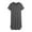 Gray, variant on Kureaily Men's Nightshirt Cotton Nightwear Comfy Nightgowns Short Sleeve Loose Pajama Sleep Shirt Summer Pajamas