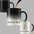 thumbnail image 4 of Forever & Always Coffee Mug - Golden Hearts Anniversary Gift for Wife - Romantic Wedding Cup, 4 of 9