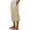 Beige, variant on Capri Pants for Women Dressy Casual Cotton Linen Cargo Capris Hiking Pants Lightweight Quick Dry Outdoor Athletic Travel Casual Loose Comfy Cute Pockets