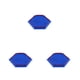 thumbnail image 2 of Moyic Burst Gyro Toys Arena Disk Spinning Top Divertido Estadio Battle Plate Launcher Niños Accesorio Hexágono azul Type1 NO1, 2 of 6