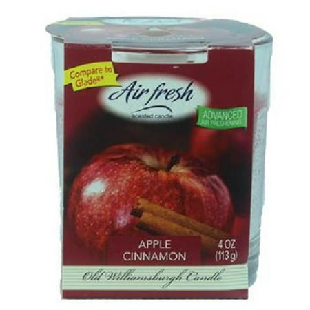 Product Of Air Fresh, Scent Candle Apple Cinnamon, Count 1 - Candle / Grab Varieties &