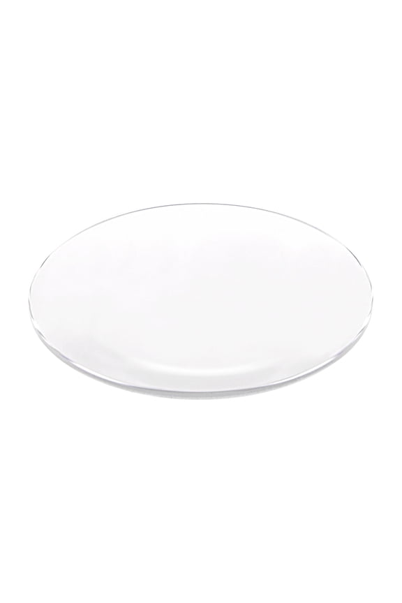 Watch Glass Sapphire Crystal Lens Single Dome Round 41.5mm Dia. 1.3mm Edge Thickness Clear