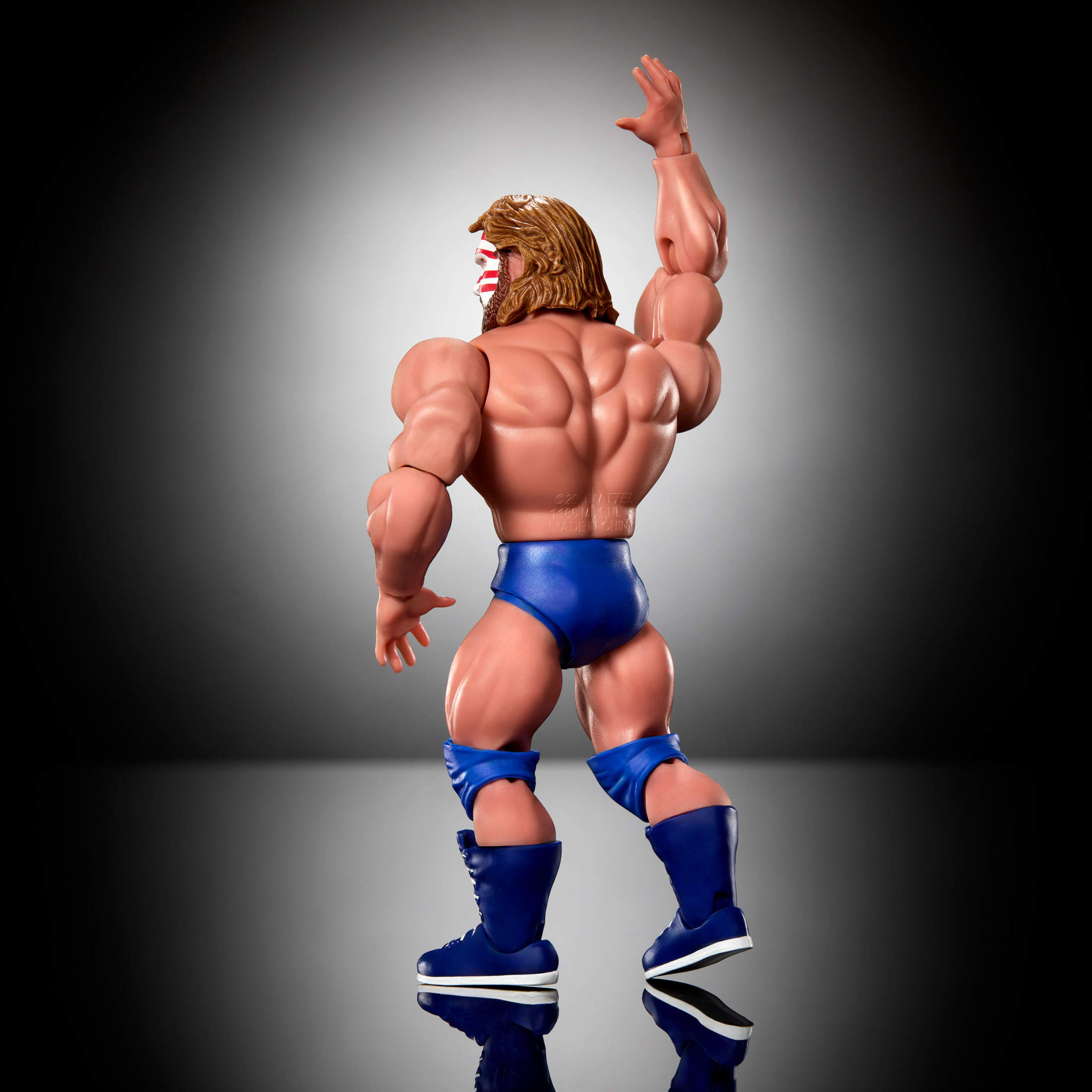 WWE Superstars Hacksaw Jim Duggan Action Figure & Accessories Set, Series 17 Retro 6-inch Collectible