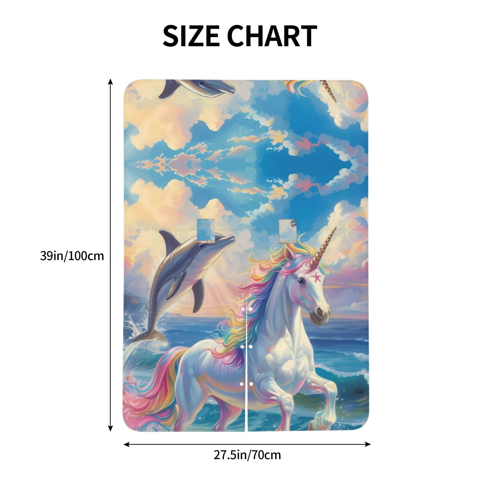 Car Seat Cover Baby - Dolphin Rainbow Horse Breathable Infant Car Seat Cover for Baby Carseat, Lightweight Comfort Baby Essentials Must Haves Newborn Stuff for Girl Boy
