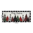 thumbnail image 3 of Eolstice Christmas Kitchen Curtains, Christmas Tree Windows Valances Rod Pocket Curtain, Kitchen Dining Room Curtains, Holiday Decor, 3 of 8