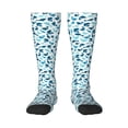 thumbnail image 1 of Balery Cute Shark Calcetines novedosos Calcetines deportivos Calcetines hasta la rodilla Calcetines de algodón Calcetines originales y geniales, 1 of 6