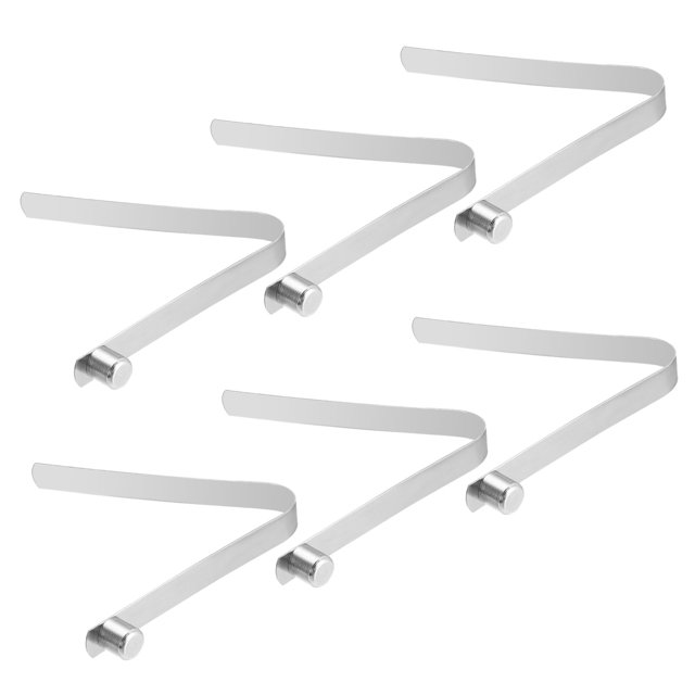 Unique Bargains 9x9.2mm Kayak Paddle Snaps, Bouton Creux Unique Broche Serrure Tube Ressort Clips pour Tente Pôle, Pack de 6